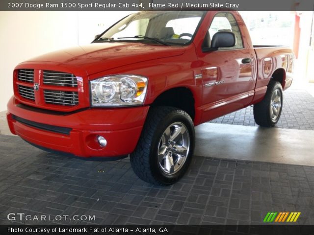 2007 Dodge Ram 1500 Sport Regular Cab 4x4 in Flame Red