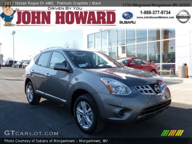 2012 Nissan Rogue SV AWD in Platinum Graphite