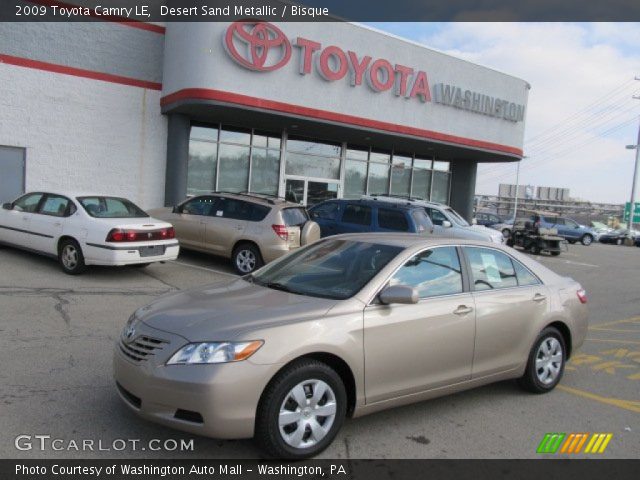 2009 Toyota Camry LE in Desert Sand Metallic