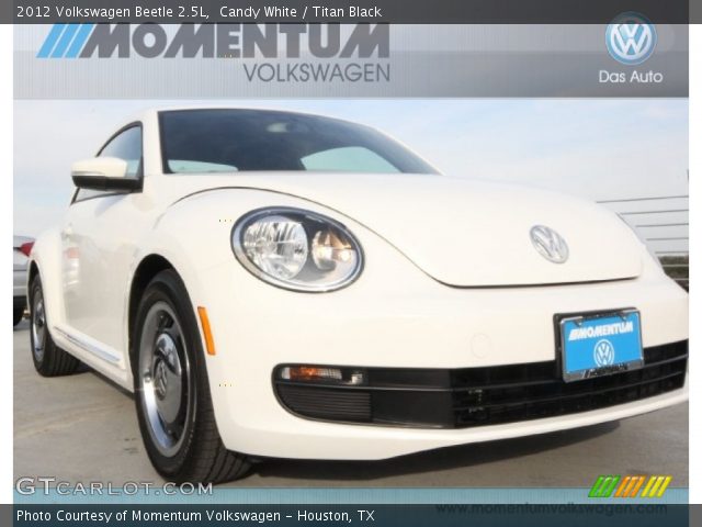 2012 Volkswagen Beetle 2.5L in Candy White