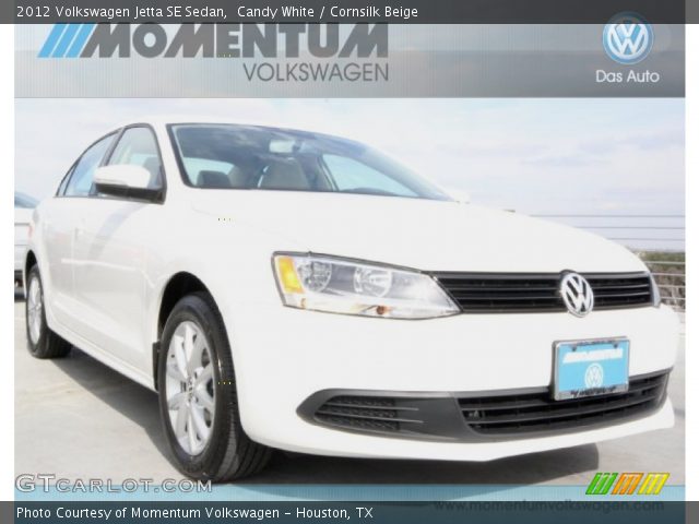 2012 Volkswagen Jetta SE Sedan in Candy White