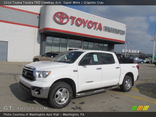 2010 Toyota Tundra TRD CrewMax 4x4 in Super White
