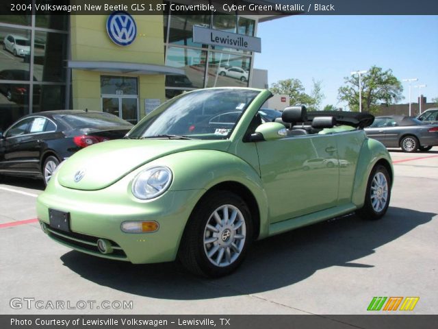 2004 Volkswagen New Beetle GLS 1.8T Convertible in Cyber Green Metallic