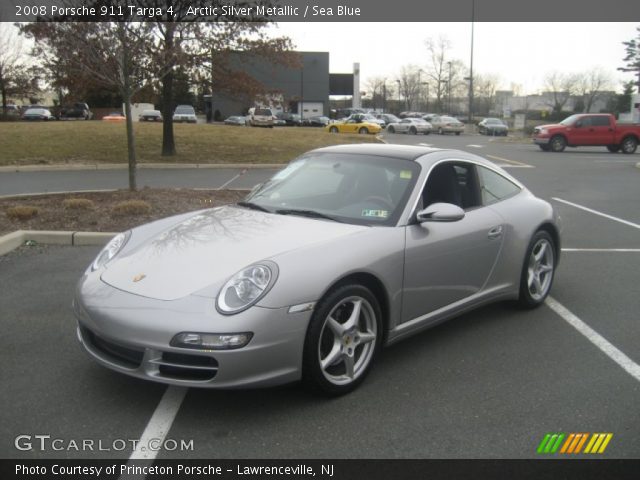 2008 Porsche 911 Targa 4 in Arctic Silver Metallic