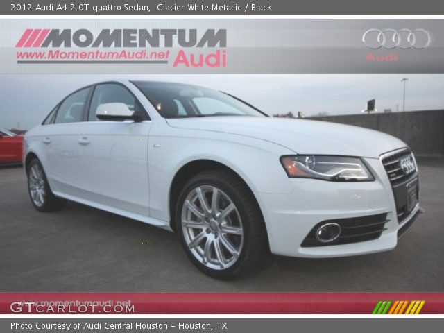 2012 Audi A4 2.0T quattro Sedan in Glacier White Metallic