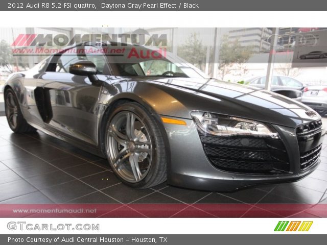 2012 Audi R8 5.2 FSI quattro in Daytona Gray Pearl Effect