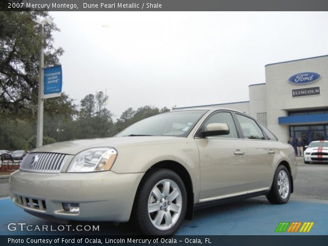 2007 Mercury Montego  in Dune Pearl Metallic