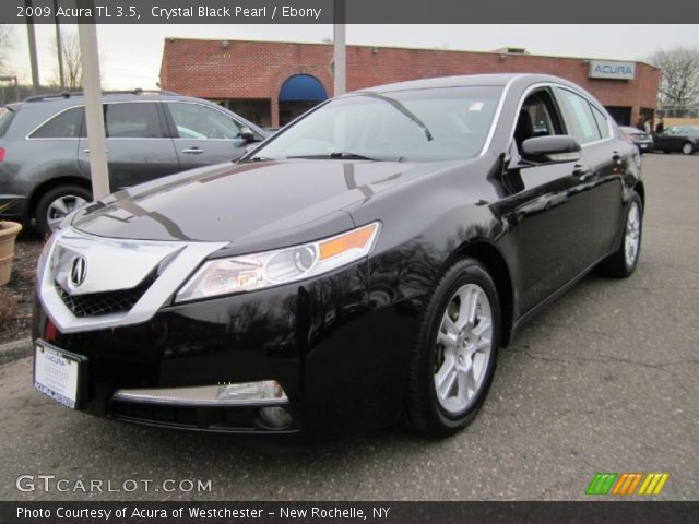 2009 Acura TL 3.5 in Crystal Black Pearl