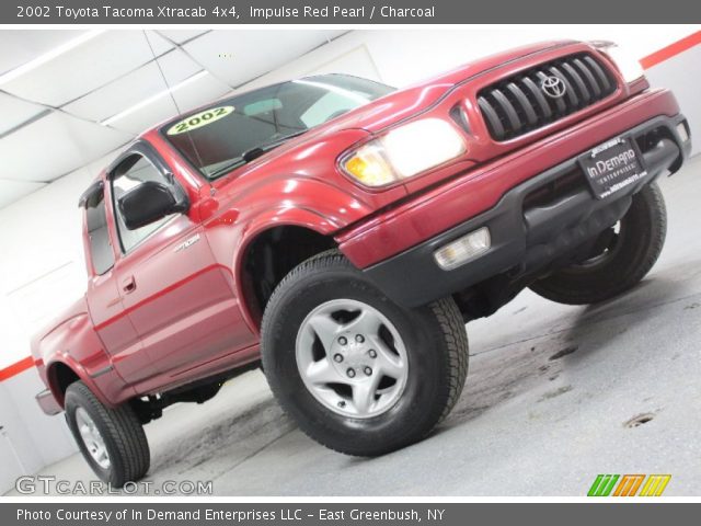 2002 Toyota Tacoma Xtracab 4x4 in Impulse Red Pearl