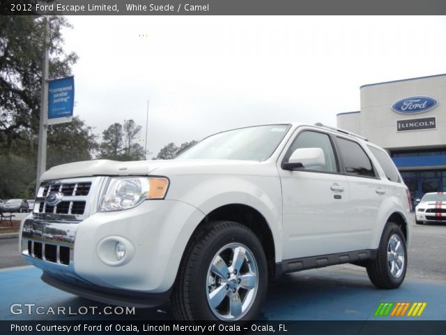 2012 Ford Escape Limited in White Suede