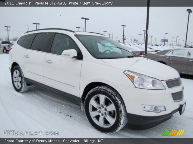 2011 Chevrolet Traverse LTZ AWD in White