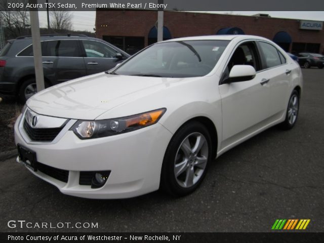 2009 Acura TSX Sedan in Premium White Pearl