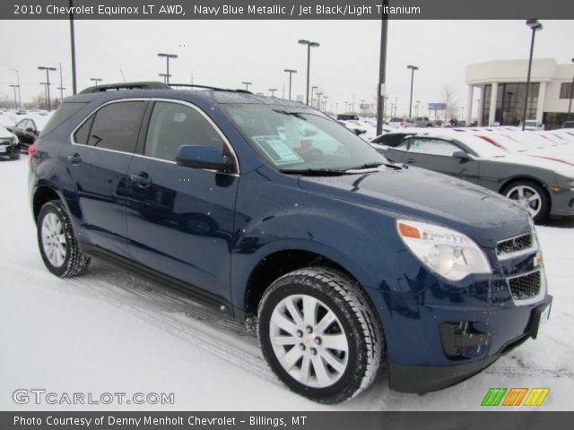 2010 Chevrolet Equinox LT AWD in Navy Blue Metallic