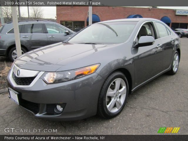 2009 Acura TSX Sedan in Polished Metal Metallic