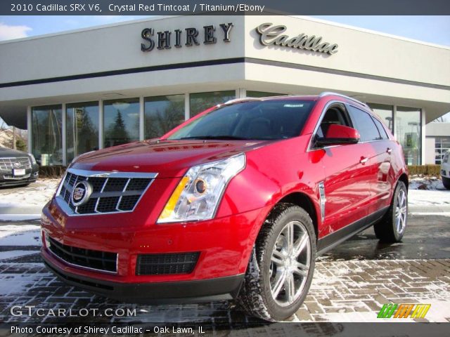 2010 Cadillac SRX V6 in Crystal Red Tintcoat