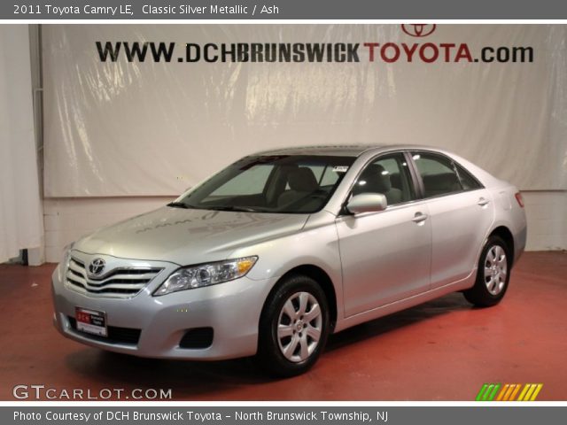 2011 Toyota Camry LE in Classic Silver Metallic