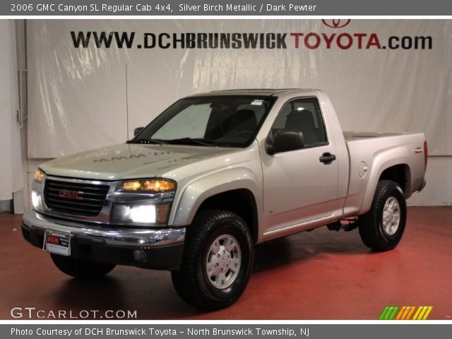 2006 GMC Canyon SL Regular Cab 4x4 in Silver Birch Metallic