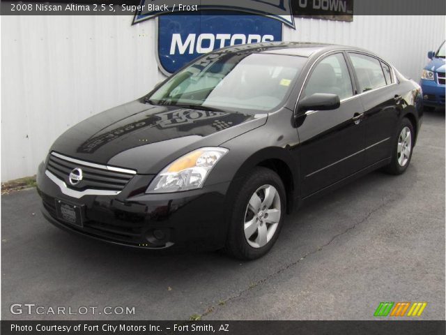 2008 Nissan Altima 2.5 S in Super Black