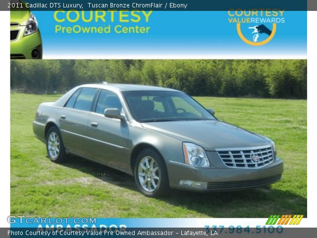 2011 Cadillac DTS Luxury in Tuscan Bronze ChromFlair