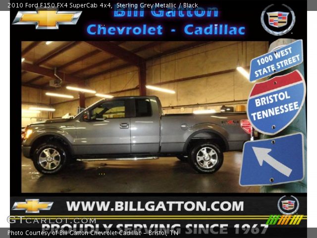 2010 Ford F150 FX4 SuperCab 4x4 in Sterling Grey Metallic