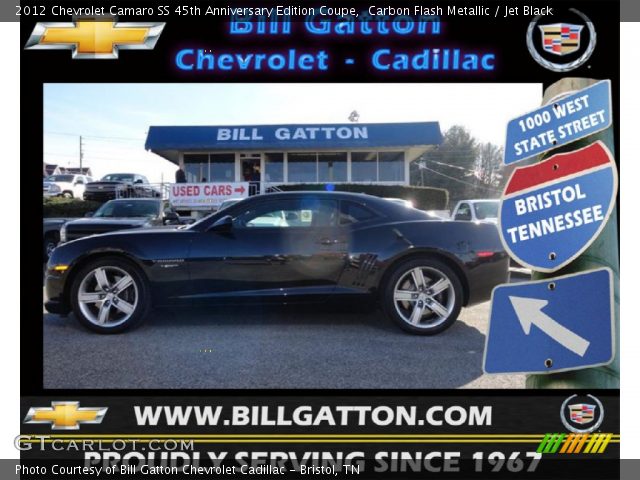 2012 Chevrolet Camaro SS 45th Anniversary Edition Coupe in Carbon Flash Metallic