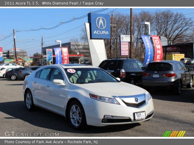 2011 Acura TL 3.5 in White Diamond Pearl