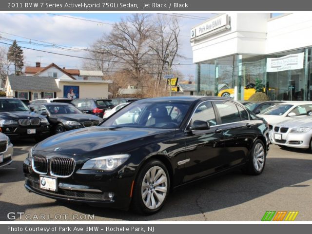 2011 BMW 7 Series ActiveHybrid 750Li Sedan in Jet Black