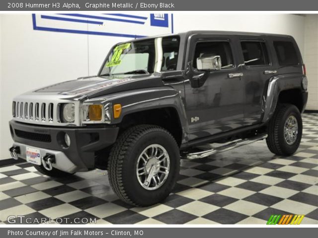 2008 Hummer H3 Alpha in Graphite Metallic