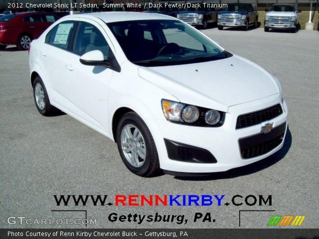 2012 Chevrolet Sonic LT Sedan in Summit White