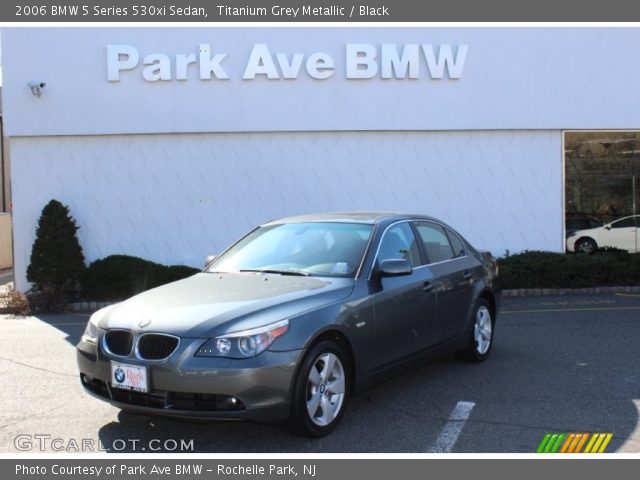 2006 BMW 5 Series 530xi Sedan in Titanium Grey Metallic