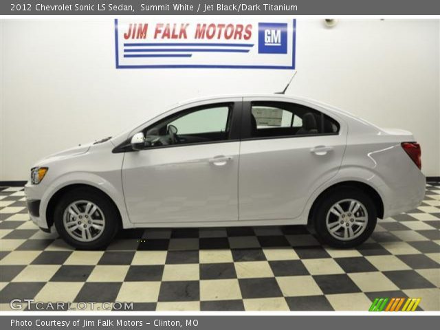 2012 Chevrolet Sonic LS Sedan in Summit White