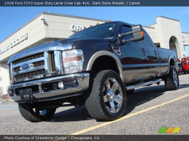 2008 Ford F350 Super Duty Lariat Crew Cab 4x4 in Dark Stone Metallic