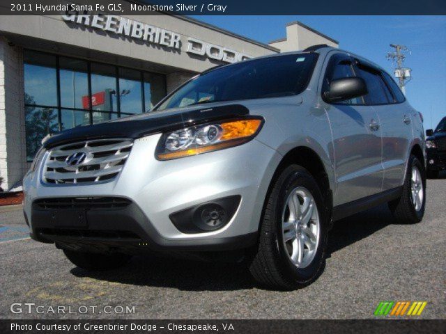 2011 Hyundai Santa Fe GLS in Moonstone Silver