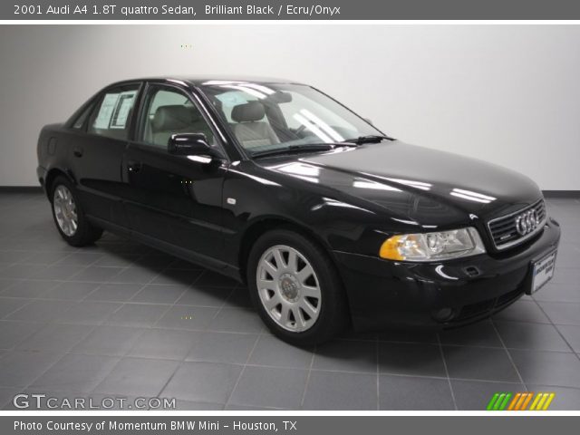 2001 Audi A4 1.8T quattro Sedan in Brilliant Black