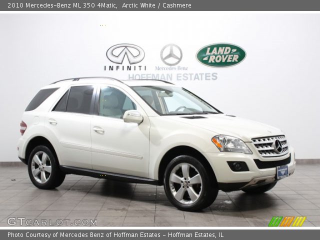2010 Mercedes-Benz ML 350 4Matic in Arctic White