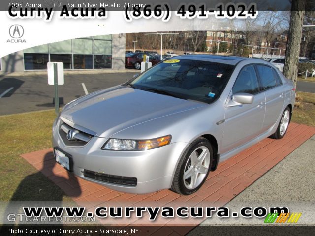 2005 Acura TL 3.2 in Satin Silver Metallic