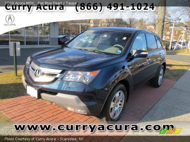 2009 Acura MDX  in Bali Blue Pearl