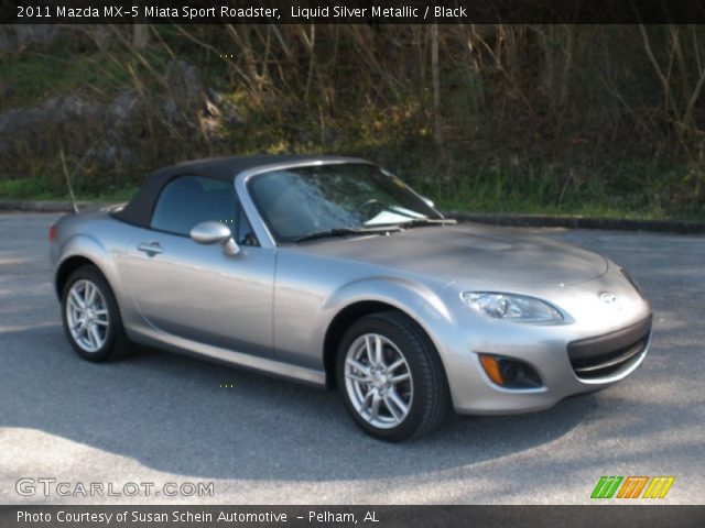 2011 Mazda MX-5 Miata Sport Roadster in Liquid Silver Metallic