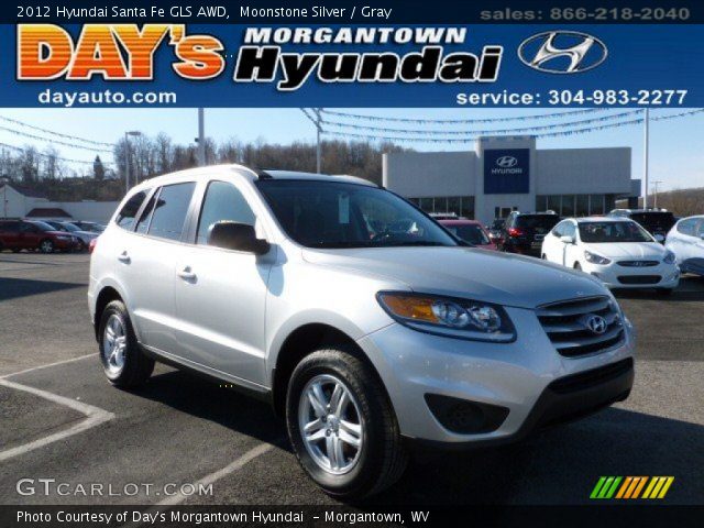 2012 Hyundai Santa Fe GLS AWD in Moonstone Silver