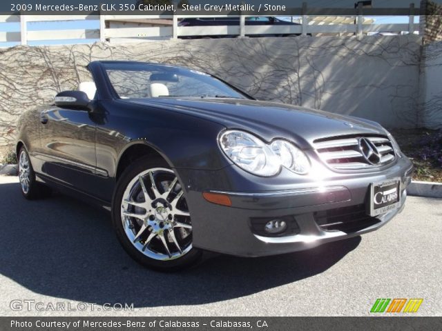 2009 Mercedes-Benz CLK 350 Cabriolet in Steel Grey Metallic