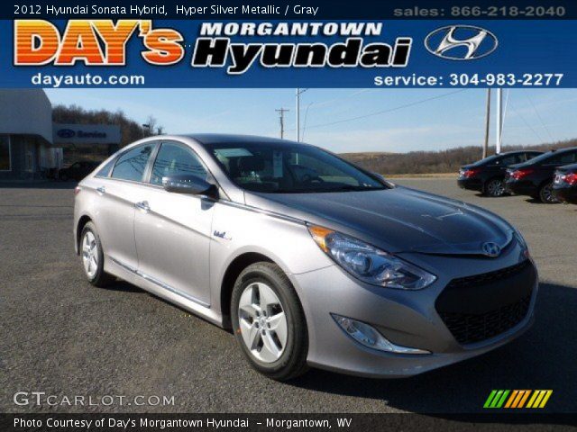 2012 Hyundai Sonata Hybrid in Hyper Silver Metallic