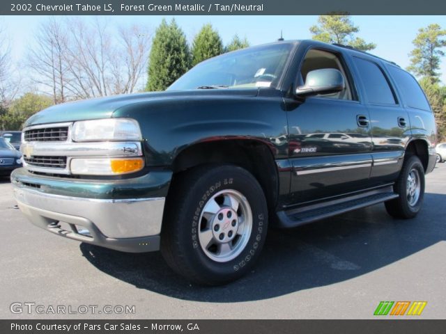 2002 Chevrolet Tahoe LS in Forest Green Metallic