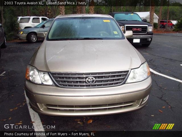 2003 Toyota Avalon XL in Desert Sand Mica