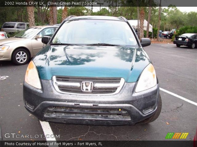 2002 Honda CR-V LX in Clover Green Pearl