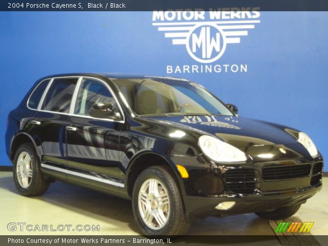 2004 Porsche Cayenne S in Black