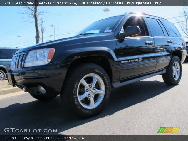 2003 Jeep Grand Cherokee Overland 4x4 in Brilliant Black