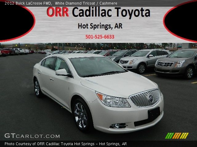 2012 Buick LaCrosse FWD in White Diamond Tricoat