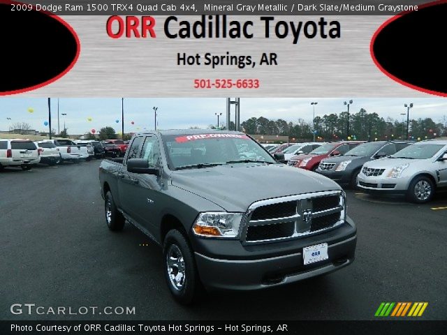 2009 Dodge Ram 1500 TRX4 Quad Cab 4x4 in Mineral Gray Metallic