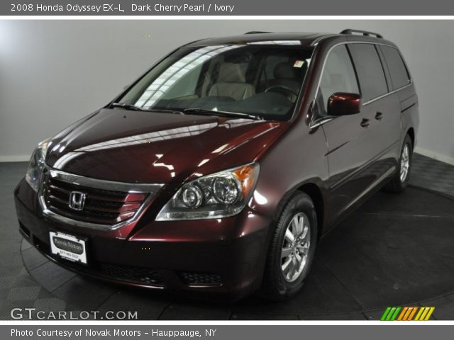 2008 Honda Odyssey EX-L in Dark Cherry Pearl