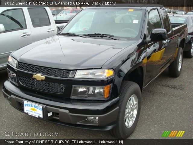 2012 Chevrolet Colorado LT Extended Cab 4x4 in Black